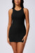 Traces Wrap Active Mini Dress