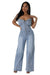 Street Queen Denim Jumpsuit