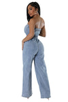 Street Queen Denim Jumpsuit