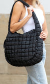 Taylor Quilted Puffer Tote - KIOKO