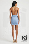 2AM In Paris Cowl Neck Mini Dress - KIOKO