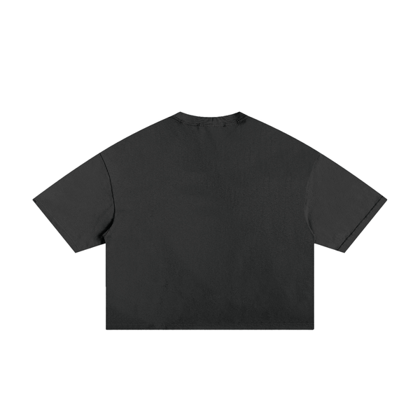 Cut Different Frayed Boxy Tee