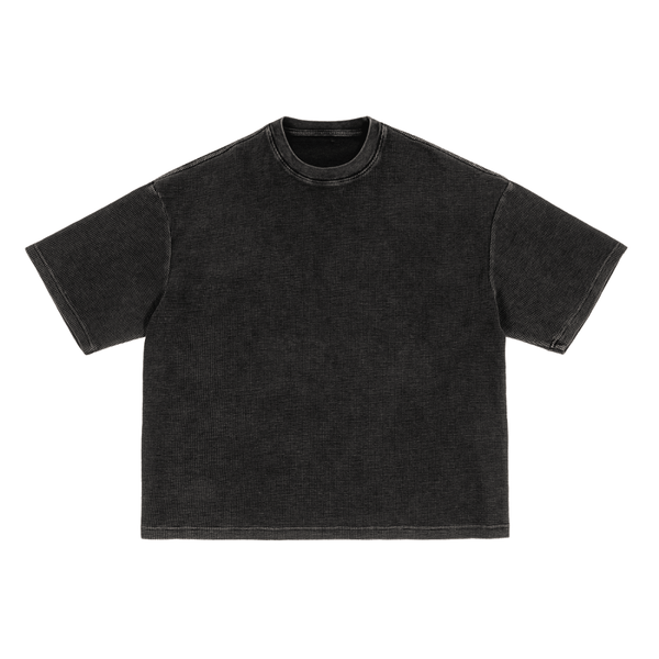 Out Of Bounds Waffle Boxy Tee - KIOKO