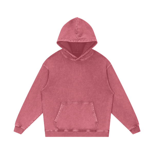 Block Season Snow Washed Hoodie - KIOKO