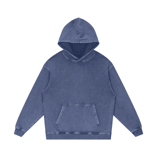 Block Season Snow Washed Hoodie - KIOKO