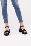 Keep On Wishing Platform Sandals