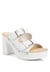 Tracey Faux Leather Sandals