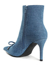 Angelina Ankle Boot — Denim