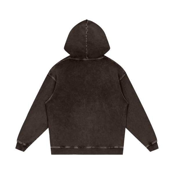 Block Season Snow Washed Hoodie - KIOKO