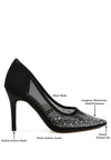 Ballin High Rhinestone Stiletto Pumps