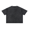 Throwback Mineral Wash Boxy Cotton T-Shirt