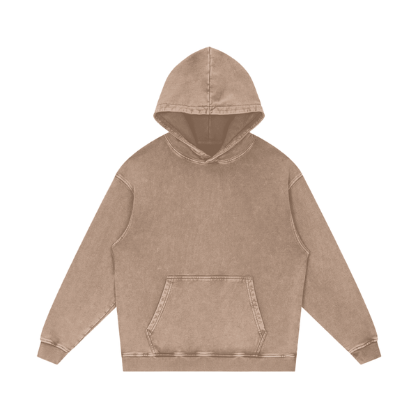 Block Season Snow Washed Hoodie - KIOKO