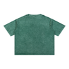 Throwback Mineral Wash Boxy Cotton T-Shirt