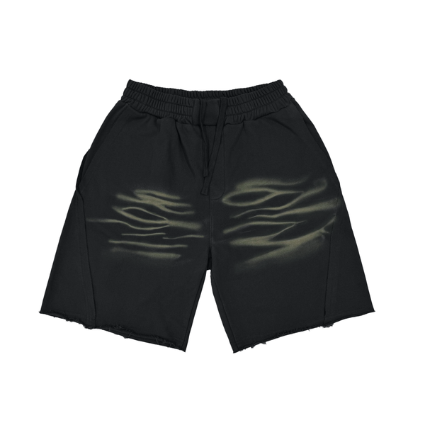 Tiger Stripes Vintage Washed Jogger Shorts