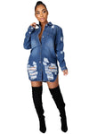 Love Me Down Denim Jacket Dress