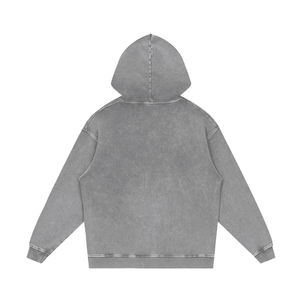 Block Season Snow Washed Hoodie - KIOKO