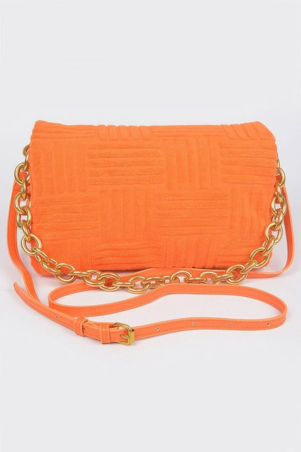Auburn Dreams Embossed Convertible HandBag - KIOKO