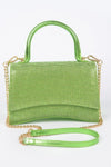 Bag Energy Rhinestone Convertible Top Handle Bag - KIOKO