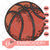 Basketball Embroidery File - KIOKO