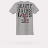 Beauty Gains Locs Gym Tee