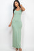 Draped Up Racer Back Maxi Dress