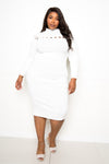 Lotta Bawdy Bodycon Sweater Dress