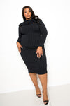 Lotta Bawdy Bodycon Sweater Dress