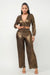 Golden Halo Pants Set