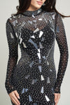 Celestial Rhinestone Dress