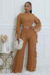 Bon Chic Knitted Pants Set