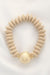 Calm But Cute Disc Bead Bracelet - KIOKO