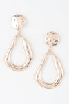 Carats Catch Feelings Teardrop Earrings - KIOKO
