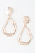 Carats Catch Feelings Teardrop Earrings - KIOKO