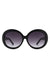 Chicago Oversize Round Sunglasses Kioko Clothing Company Purple