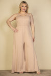 Citrus Pop Wide Leg Jumpsuit