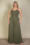 Citrus Pop Wide Leg Jumpsuit