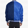 Color Block Two Tone Varsity Jacket