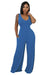 Confidence That Drips Jumpsuit Set KIOKO Clothing Company Blue