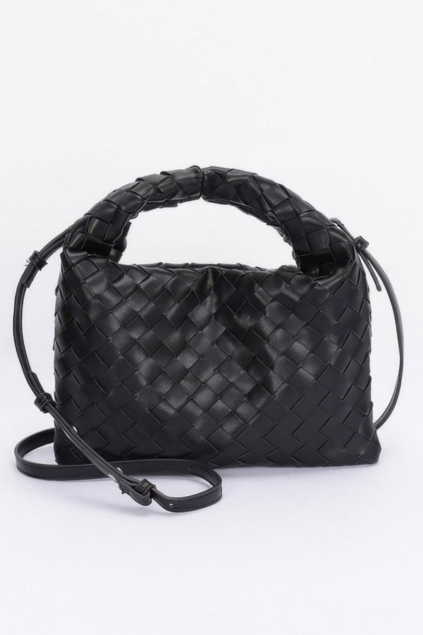 Crafted For Attention Weave Clutch - KIOKO