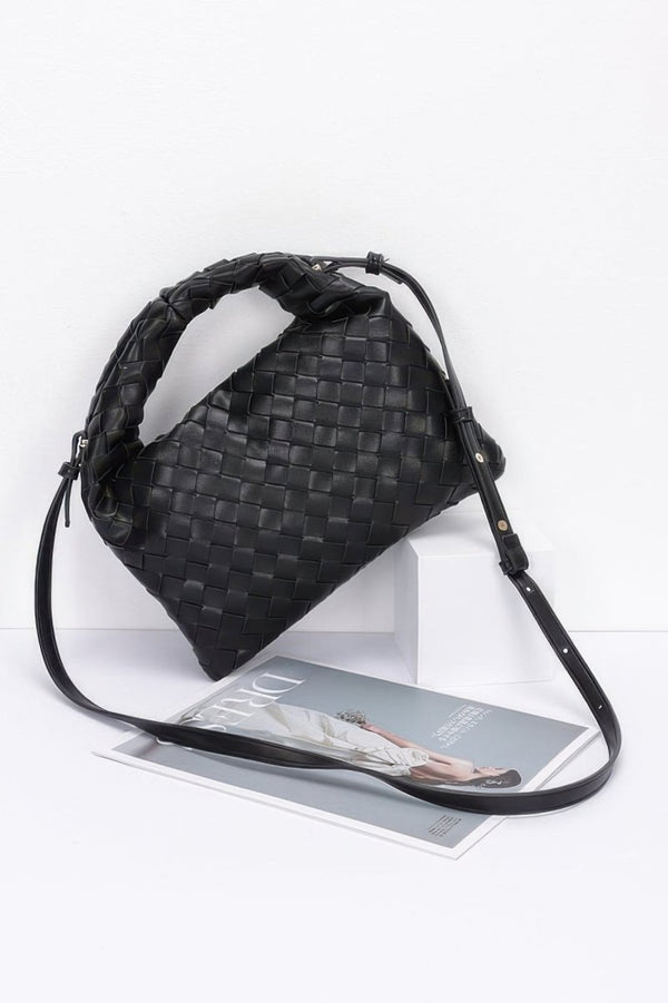 Crafted For Attention Weave Clutch - KIOKO