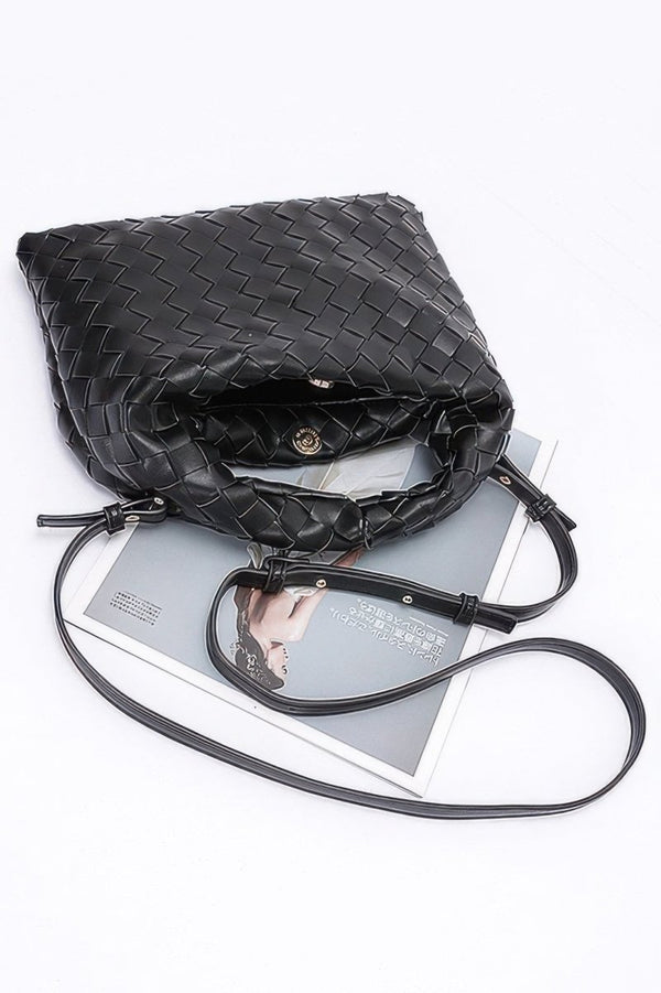 Crafted For Attention Weave Clutch - KIOKO