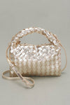 Crafted For Attention Weave Clutch - KIOKO