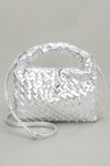 Crafted For Attention Weave Clutch - KIOKO