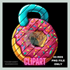 Donut Clipart Digital File - KIOKO