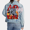 Classic Personalized Redz  Denim Jacket