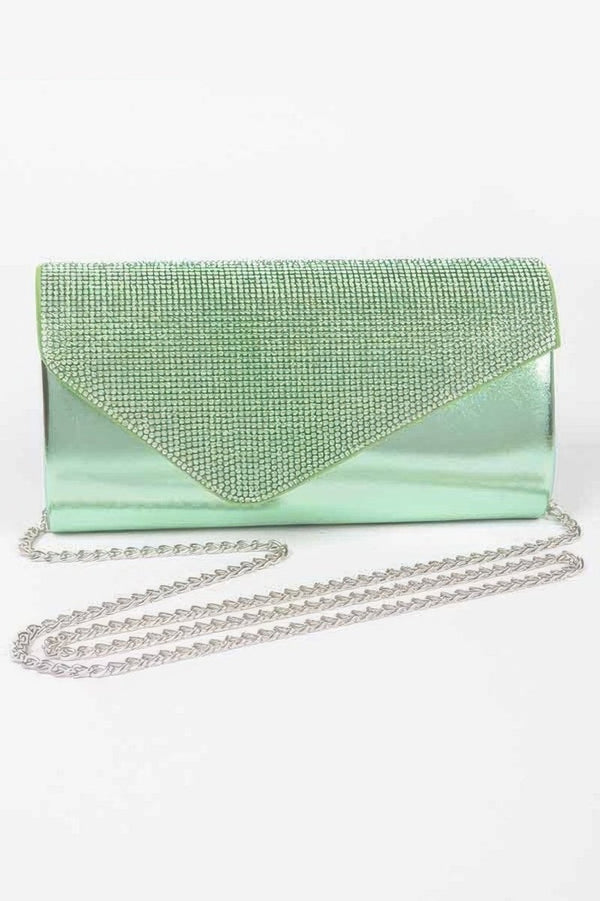 Fly Girl Era Rhinestone Clutch - KIOKO