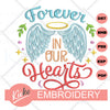 In Our Hearts Embroidery File - KIOKO