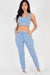 Goal Getter French Terry Jogger Set Kioko Clothing Company BLUE