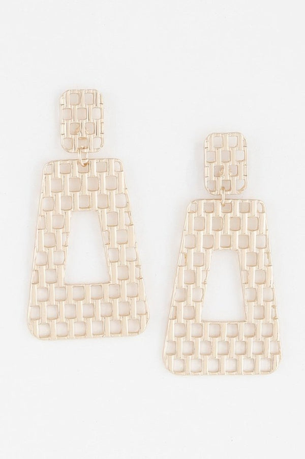 Heavy Hitta Link Chain Earrings - KIOKO