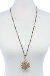 High Frequency Sun Flower Beaded Necklace - KIOKO